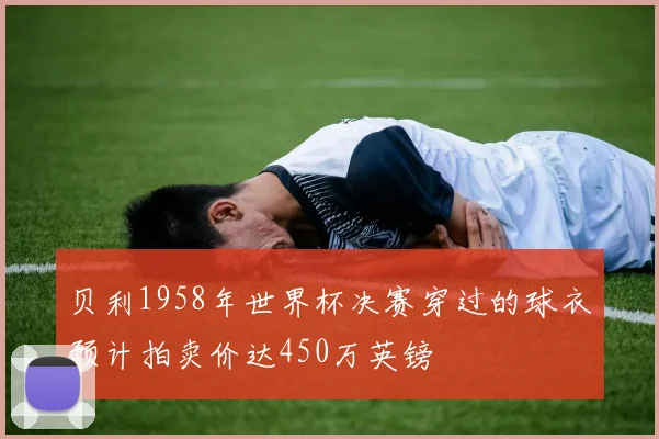 贝利1958年世界杯决赛穿过的球衣预计拍卖价达450万英镑